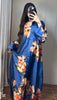 Alhazeh's Floral Silk Maxi