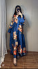 Alhazeh's Floral Silk Maxi
