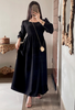 Alhazeh's Black Georgette - 007